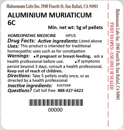 Aluminium Muriaticum 6c 5g (Aluminium Muriaticum 6c 5g)